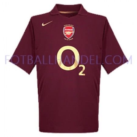 Herre Fotballdrakter Arsenal Hjemme Retro 2005-2006 Kortermet